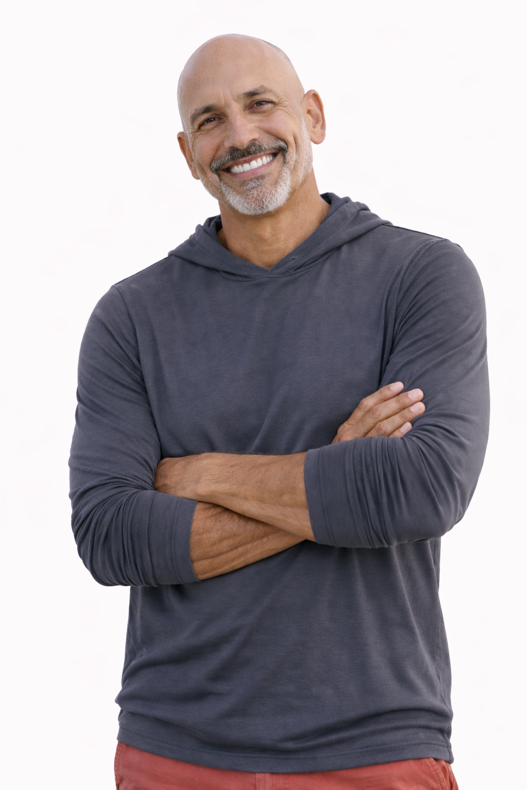 Bahama Performance Long Sleeve Tee Graphite